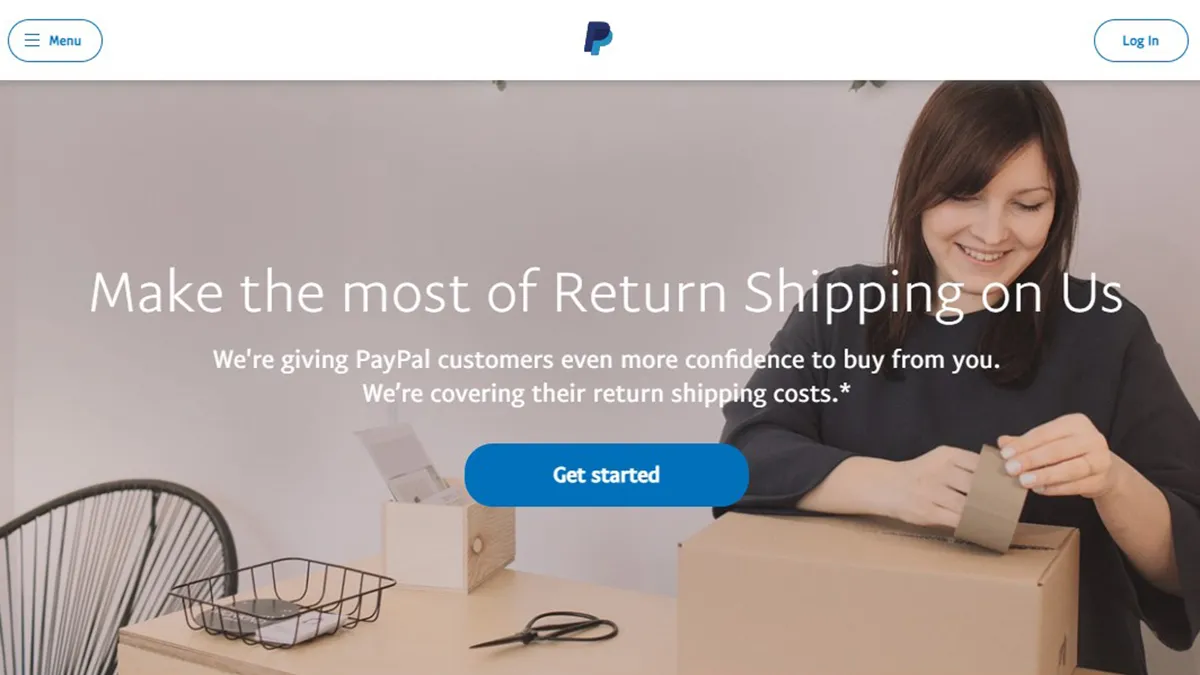 When is PayPal return shipping ending