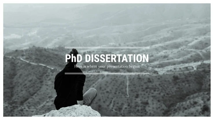 What is Dissertation in PhD